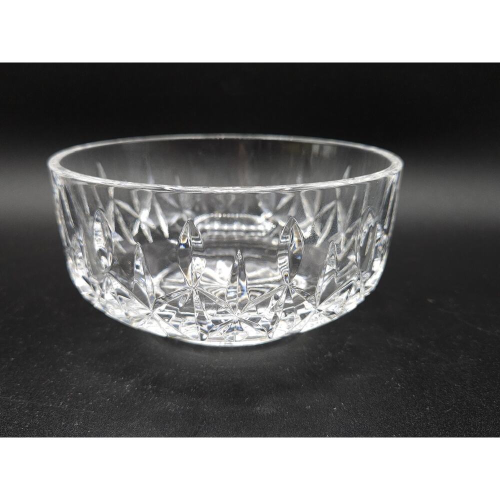 Waterford Ireland Lismore Crystal 5" Nut Bowl Candy Dish Large Open Sugar Marked